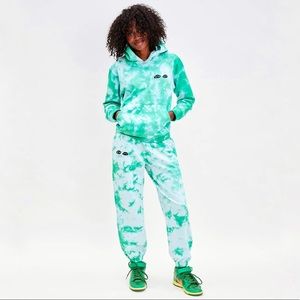 Clare V Tie Dye Sweat Set - Hoodie & Sweatpants